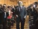 El presidente de Cecot, Antoni Abad, en la última cena anual de la patronal.