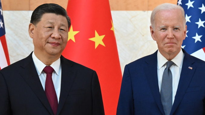 El presidente chino, Xi Jinping y Joe Biden